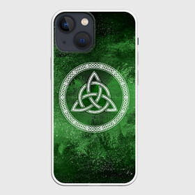 Чехол для iPhone 13 mini с принтом Тринити в городе Новоалтайск,  |  | знак | кельты | символ | тринити | узел | узор