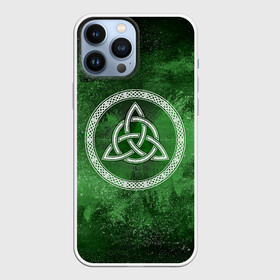 Чехол для iPhone 13 Pro Max с принтом Тринити в городе Новоалтайск,  |  | знак | кельты | символ | тринити | узел | узор