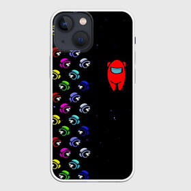 Чехол для iPhone 13 mini с принтом AMONG US в городе Новоалтайск,  |  | among us | impostor | амонг ас | игра | космический | космический корабль | космонавт | космос | мем | предатель | среди нас | экшен