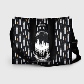 Сумка-шоппер 3D с принтом Hogwarts в городе Новоалтайск, 100% полиэстер | застегивается на металлическую кнопку; внутренний карман застегивается на молнию. Стенки укреплены специальным мягким материалом, чтобы защитить содержимое от несильных ударов
 | Тематика изображения на принте: gryffindor | harry potter | hermione jean granger | hogwarts | hufflepuff | ravenclaw | ron weasley | slytherin | warner bros | ворнер | гарри поттер | гермиона джин грейнджер | гриффиндор | когтевран | пуффендуй | рон уизли | слизарен | слизерин