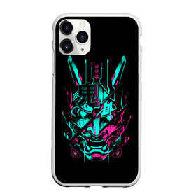 Чехол для iPhone 11 Pro матовый с принтом Cyber Samurai в городе Новоалтайск, Силикон |  | Тематика изображения на принте: 2077 | art | blood | cyber | cyberpunk | dead | death | demon | japan | mask | ninja | oni | samurai | shadow | shogun | tokyo | warior | арт | воин | война | демон | катана | кибер | киберпанк | кровь | маска | мертвый | ниндзя | путь | самурай