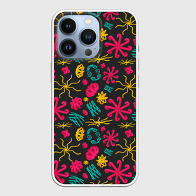 Чехол для iPhone 13 Pro с принтом 3D фигуры в городе Новоалтайск,  |  | Тематика изображения на принте: 3d | 3д | pattern | shape | symbol | паттерн | символы | узор | фигуры | цвета | яркий