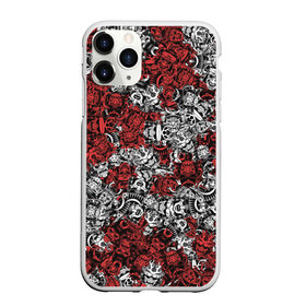 Чехол для iPhone 11 Pro Max матовый с принтом Красные и Белые самураи в городе Новоалтайск, Силикон |  | Тематика изображения на принте: bushido | samurai | белый | бусидо | воин | демон | красный | маска | паттерн | самурай | сёгун | япония