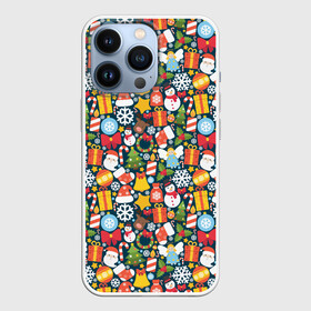 Чехол для iPhone 13 Pro с принтом Новый Год в городе Новоалтайск,  |  | 2020 | 2021 | christmas | happy | merry | new year | зима | новогодний | новогодняя | новогодняя маска | новый год | рождественский | рождество | снег