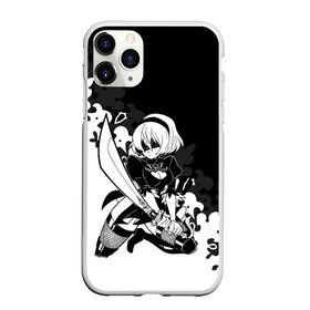 Чехол для iPhone 11 Pro Max матовый с принтом NIER AUTOMATA в городе Новоалтайск, Силикон |  | Тематика изображения на принте: 2b nier automata | actipon | anime | nier automata | rpg | yorha. | аниме | ниер автомата