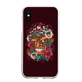 Чехол для iPhone XS Max матовый с принтом Crash Bandicoot в городе Новоалтайск, Силикон | Область печати: задняя сторона чехла, без боковых панелей | aku aku | crash bandicoot | game | games | mask | naughty dog | аку аку | игра | краш бандикут | маска | найти дог