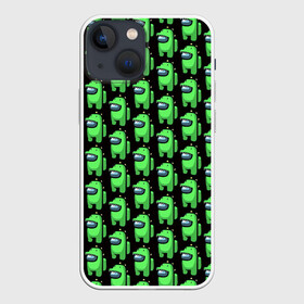 Чехол для iPhone 13 mini с принтом Among Us Crocodile в городе Новоалтайск,  |  | 2021 | among us | impostor | space mafia | sus.puffballs united | амонг ас | амонг единорог | импостор | инопланетяне | инопланетянин | крокодил | надпись | новогодний амонг ас | с новым годом | самозванец | среди нас