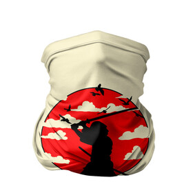 Бандана-труба 3D с принтом Japan samurai в городе Новоалтайск, 100% полиэстер, ткань с особыми свойствами — Activecool | плотность 150‒180 г/м2; хорошо тянется, но сохраняет форму | Тематика изображения на принте: boy | japan style | japanese aesthetics | ninja | samurai | воин | иероглифы | катана | красная луна | меч | ниндзя | рыцарь | самурай | солдат | харакири | черный самурай | япония | японская анимация | японская эстетика