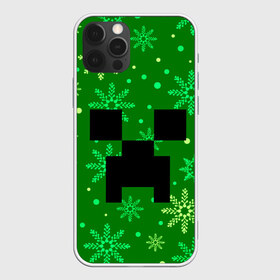 Чехол для iPhone 12 Pro Max с принтом ЗИМНИЙ MINECRAFT в городе Новоалтайск, Силикон |  | Тематика изображения на принте: christmas | creeper | game | minecraft | new year | snow | winter | зима | крипер | майнкрафт | мороз | новый год | рождество | снег | снежинки