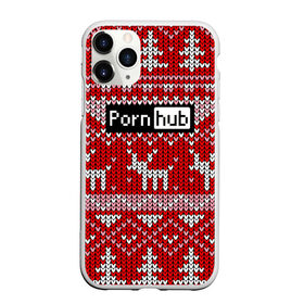 Чехол для iPhone 11 Pro матовый с принтом Pornhub в городе Новоалтайск, Силикон |  | deer | fashion | horns | new year | pattern | vanguard | x mas tree | авангард | ёлка | мода | новый год | олень | рога | узор