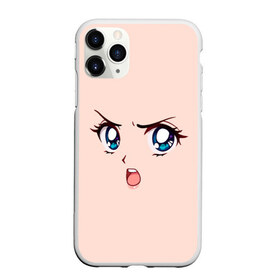 Чехол для iPhone 11 Pro матовый с принтом Angry anime girl в городе Новоалтайск, Силикон |  | angry | anime | art | big | eyes | face | girl | kawaii | manga | style | аниме | арт | взгляд | глаза | девушка | злой | кавай | лицо | манга