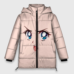 Женская зимняя куртка 3D с принтом Angry anime girl в городе Новоалтайск, верх — 100% полиэстер; подкладка — 100% полиэстер; утеплитель — 100% полиэстер | длина ниже бедра, силуэт Оверсайз. Есть воротник-стойка, отстегивающийся капюшон и ветрозащитная планка. 

Боковые карманы с листочкой на кнопках и внутренний карман на молнии | angry | anime | art | big | eyes | face | girl | kawaii | manga | style | аниме | арт | взгляд | глаза | девушка | злой | кавай | лицо | манга