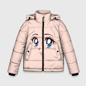Зимняя куртка для мальчиков 3D с принтом Happy anime face в городе Новоалтайск, ткань верха — 100% полиэстер; подклад — 100% полиэстер, утеплитель — 100% полиэстер | длина ниже бедра, удлиненная спинка, воротник стойка и отстегивающийся капюшон. Есть боковые карманы с листочкой на кнопках, утяжки по низу изделия и внутренний карман на молнии. 

Предусмотрены светоотражающий принт на спинке, радужный светоотражающий элемент на пуллере молнии и на резинке для утяжки | angry | anime | art | big | eyes | face | girl | kawaii | manga | style | аниме | арт | глаза | девушка | кавай | лицо | манга
