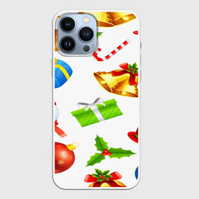 Чехол для iPhone 13 Pro Max с принтом Новый год в городе Новоалтайск,  |  | Тематика изображения на принте: 2020 | background | holiday | new year | rat | гирлянда | елка | елочки | зима | новый год | праздник | рождество | синий | снег | снежинки | текстура | фон