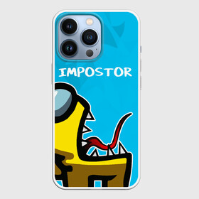 Чехол для iPhone 13 Pro с принтом IMPOSTOR в городе Новоалтайск,  |  | Тематика изображения на принте: impostor | амонг ас | амунг ас | игра | импостер | клыки | космонавт | монстр | пасть | персонаж | самозванец | чудовище