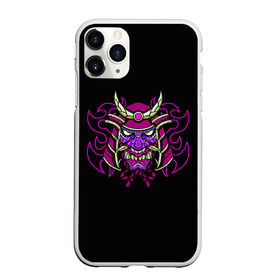 Чехол для iPhone 11 Pro Max матовый с принтом Oni в городе Новоалтайск, Силикон |  | Тематика изображения на принте: cyberpank | ninja | oni | samurai | shadow | демон | киберпанк | маска самурая | нет рая для самурая | ниндзя | путь война | самурай | сёгун | тень | харакири | японский самурай