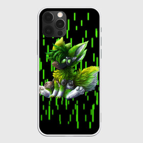Чехол для iPhone 12 Pro Max с принтом Protogen music в городе Новоалтайск, Силикон |  | cute | furry | green | love | music