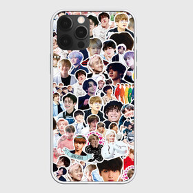 Чехол для iPhone 12 Pro Max с принтом BTS Sticker Bombing в городе Новоалтайск, Силикон |  | bts | k pop | бтс | к поп | кей поп | корея | музыка | стикеры