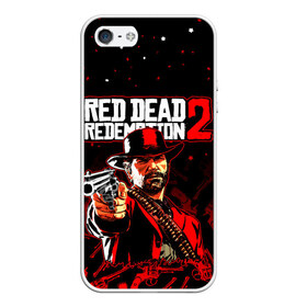 Чехол для iPhone 5/5S матовый с принтом RED DEAD REDEMPTION 2 в городе Новоалтайск, Силикон | Область печати: задняя сторона чехла, без боковых панелей | rdr2 | red dead redemption | red dead redemption 2 | rockstar. | дикий запад | игра dead | ковбой | ред дед редемпшн 2 | стрельюа | стрелялка