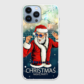 Чехол для iPhone 13 Pro Max с принтом Пати  Санта в городе Новоалтайск,  |  | Тематика изображения на принте: new year | арт | графика | дед мороз | зима | новый год | рождество | санта