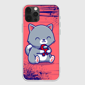 Чехол для iPhone 12 Pro Max с принтом AMONG US - С КОТИКОМ в городе Новоалтайск, Силикон |  | among | among us | amongus | cat | crewmate | game | games | imposter | impostor | logo | monster | sabotage | shhh | амонг | амонг ас | амонгас | игра | игры | импостер | космос | кот | котенок | котик | крюмейт | лого | логотип | логотипы | м