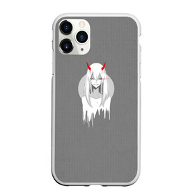 Чехол для iPhone 11 Pro матовый с принтом Zero Two в городе Новоалтайск, Силикон |  | darling | darling in the franxx | zero two | вайфу | зеро ту | код 002 | любимый во франксе | франкс