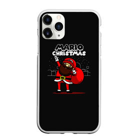 Чехол для iPhone 11 Pro матовый с принтом Mario Christmas в городе Новоалтайск, Силикон |  | Тематика изображения на принте: claus | happy new year | mario | merry christmas | santa | snowman | дед мороз | елка | клаус | марио | новый год | рождество | с новым годом | санта | снеговик