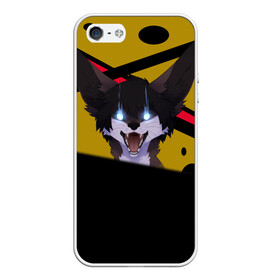 Чехол для iPhone 5/5S матовый с принтом Fennec в городе Новоалтайск, Силикон | Область печати: задняя сторона чехла, без боковых панелей | furry | глаза | звери | лиса | пасть | уши | фенек