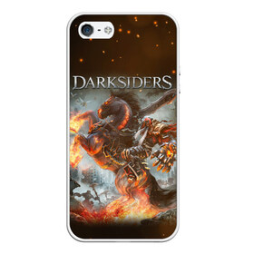Чехол для iPhone 5/5S матовый с принтом Darksiders (Z) в городе Новоалтайск, Силикон | Область печати: задняя сторона чехла, без боковых панелей | azrael | darksiders | darksiders 2 | darksiders 3 | griever | silitha | tiamat | ulthane | vulgrim | wrath of war | всадник апокалипсиса | гнев войны | обугленный совет | руина | ультэйн | чёрный молот