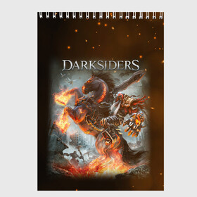 Скетчбук с принтом Darksiders (Z) в городе Новоалтайск, 100% бумага
 | 48 листов, плотность листов — 100 г/м2, плотность картонной обложки — 250 г/м2. Листы скреплены сверху удобной пружинной спиралью | azrael | darksiders | darksiders 2 | darksiders 3 | griever | silitha | tiamat | ulthane | vulgrim | wrath of war | всадник апокалипсиса | гнев войны | обугленный совет | руина | ультэйн | чёрный молот