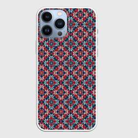 Чехол для iPhone 13 Pro Max с принтом Звезда Севера в городе Новоалтайск,  |  | merry christmas | алатырь | бабушкин свитер | ёлка | звезда руси | новый год | орнамент | подарок | рождество | свитер | свитер с оленями | северные узоры | снежинки