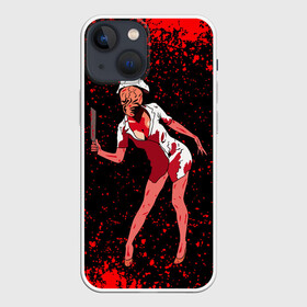 Чехол для iPhone 13 mini с принтом Silent Hill в городе Новоалтайск,  |  | halloween | horror | kill | silent hill | zombie | герои ужасов | жуткий | зомби | кровавый | кровь | медсестра | мертвец | монстр | нож | привидение | призрак | сайлент хилл | страшный | ужастик | ужасы | фильмы ужасов