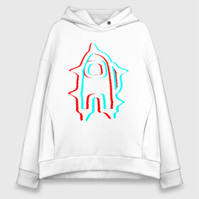 Женское худи Oversize хлопок с принтом AMONG US NEON в городе Новоалтайск, френч-терри — 70% хлопок, 30% полиэстер. Мягкий теплый начес внутри —100% хлопок | боковые карманы, эластичные манжеты и нижняя кромка, капюшон на магнитной кнопке | among | among us | amongus | crewmate | game | games | imposter | impostor | logo | monster | sabotage | shhh | амонг | амонг ас | амонгас | игра | игры | импостер | космос | крюмейт | лого | логотип | логотипы | монстр | саботаж | символ | сим