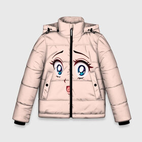Зимняя куртка для мальчиков 3D с принтом Scared anime face в городе Новоалтайск, ткань верха — 100% полиэстер; подклад — 100% полиэстер, утеплитель — 100% полиэстер | длина ниже бедра, удлиненная спинка, воротник стойка и отстегивающийся капюшон. Есть боковые карманы с листочкой на кнопках, утяжки по низу изделия и внутренний карман на молнии. 

Предусмотрены светоотражающий принт на спинке, радужный светоотражающий элемент на пуллере молнии и на резинке для утяжки | angry | anime | art | big | eyes | face | girl | kawaii | manga | scared | style | аниме | арт | глаза | девушка | испуганная | кавай | лицо | манга