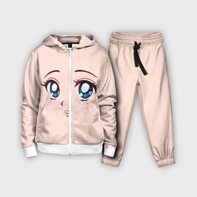 Детский костюм 3D с принтом Surprised anime face в городе Новоалтайск,  |  | angry | anime | art | big | eyes | face | girl | kawaii | manga | style | surprised | аниме | арт | глаза | девушка | испуганная | кавай | лицо | манга | удивленная