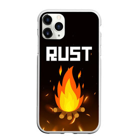 Чехол для iPhone 11 Pro Max матовый с принтом RUST в городе Новоалтайск, Силикон |  | Тематика изображения на принте: action | game | rust | zombie | апокалипсис. | выживание | зомби | игра | лес | радиация | раст
