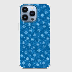 Чехол для iPhone 13 Pro с принтом Снежинки в городе Новоалтайск,  |  | Тематика изображения на принте: merry christmas | дед мороз | ёлка | зима | мороз | новый год | подарок | праздник | рождество | с новым годом | санта клаус | снег | снеговик | снегурочка | снежинки | снежные узоры | узоры
