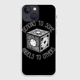 Чехол для iPhone 13 mini с принтом Lemarshans box в городе Новоалтайск,  |  | 666 | alien | astral | demon | ghost | halloween | hellraiser | horror | monster | pinhead | астрал | восставший из ада | демон | монстр | пинхед | пинхэд | призрак | ужасы | хоррор | шкатулка