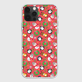 Чехол для iPhone 12 Pro Max с принтом С Новым Годом! в городе Новоалтайск, Силикон |  | Тематика изображения на принте: christmas | merry christmas | дед мороз | ёлка | елочные шары | игрушки | новый год | подарок | праздник | рождество | с новым годом | санта клаус | снежинки | украшения