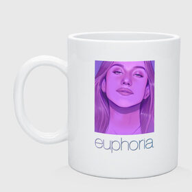 Кружка с принтом сериал Euphoria в городе Новоалтайск, керамика | объем — 330 мл, диаметр — 80 мм. Принт наносится на бока кружки, можно сделать два разных изображения | Тематика изображения на принте: zendaya | зендея | ру беннетт | сериал euphoria | эйфория
