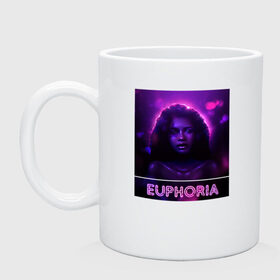 Кружка с принтом сериал Euphoria в городе Новоалтайск, керамика | объем — 330 мл, диаметр — 80 мм. Принт наносится на бока кружки, можно сделать два разных изображения | Тематика изображения на принте: zendaya | зендея | ру беннетт | сериал euphoria | эйфория