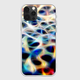 Чехол для iPhone 12 Pro Max с принтом Фрактальная паутина в городе Новоалтайск, Силикон |  | Тематика изображения на принте: абстракция | космос | неон | фантастика | фрактал