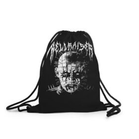 Рюкзак-мешок 3D Hellraiser: в городе Новоалтайск, 100% полиэстер | плотность ткани — 200 г/м2, размер — 35 х 45 см; лямки — толстые шнурки, застежка на шнуровке, без карманов и подкладки | 666 | alien | astral | demon | ghost | halloween | hellraiser | horror | metall | monster | pinhead | астрал | восставший из ада | демон | метал | металл | монстр | пинхед | пинхэд | призрак | ужасы | хоррор | шкатулка