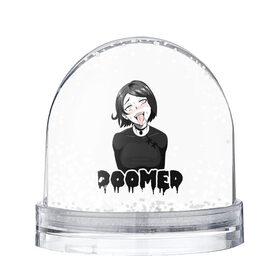 Снежный шар с принтом Doomer girl в городе Новоалтайск, Пластик | Изображение внутри шара печатается на глянцевой фотобумаге с двух сторон | ahegao | boomer | boy | chad | doomer | girl | i know | irony | jacques | post | stonks | zoomer | ахегао | ахэгао | бумер | девушка | думер | жак | зумер | ирония | мем | мемы | парень | пост | постирония | стонкс | тандеркок | фр