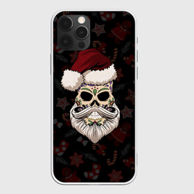 Чехол для iPhone 12 Pro Max с принтом El Santa в городе Новоалтайск, Силикон |  | 2021 | bones | christmas | death | death day | happy | merry christmas | merry x mas | mexico | new year | santa | santa claus | scull | smile | борода | дед мороз | кости | мексика | новогодний | новый год | с новым годом | санта | скелет | счастливый | 