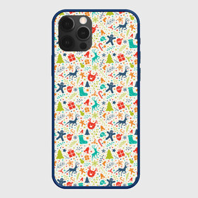 Чехол для iPhone 12 Pro Max с принтом Новый Год в городе Новоалтайск, Силикон |  | christmas | merry christmas | дед мороз | ёлка | елочные шары | игрушки | новый год | подарок | праздник | рождество | с новым годом | санта клаус | снежинки | украшения