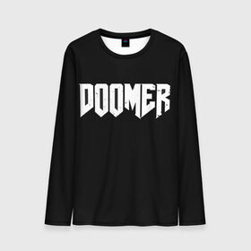 Мужской лонгслив 3D с принтом Doomer в городе Новоалтайск, 100% полиэстер | длинные рукава, круглый вырез горловины, полуприлегающий силуэт | boomer | boy | chad | doomer | fresco | girl | i know | irony | jacques | post | stonks | thundercock | yes | zoomer | бумер | да | девушка | думер | жак | зумер | ирония | мем | мемы | парень | пост | постирония | стонкс | тандеркок | ф