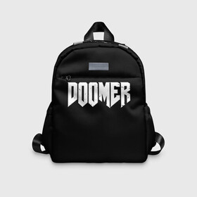 Детский рюкзак 3D с принтом Doomer в городе Новоалтайск, 100% полиэстер | лямки с регулируемой длиной, сверху петелька, чтобы рюкзак можно было повесить на вешалку. Основное отделение закрывается на молнию, как и внешний карман. Внутри дополнительный карман. По бокам два дополнительных кармашка | boomer | boy | chad | doomer | fresco | girl | i know | irony | jacques | post | stonks | thundercock | yes | zoomer | бумер | да | девушка | думер | жак | зумер | ирония | мем | мемы | парень | пост | постирония | стонкс | тандеркок | ф