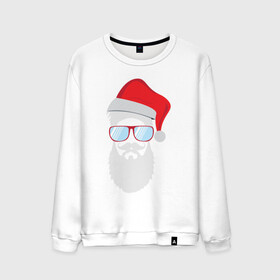 Мужской свитшот хлопок с принтом Santa Hipster в городе Новоалтайск, 100% хлопок |  | 100 | alter | bad | beard | boy | christmas | dead | death | ego | head | hipster | klaus | life | marry | new | old | omg | real | retro | santa | skull | year | борода | бородач | бро | год | дед | мороз | на | новый | ретро | санта | сти