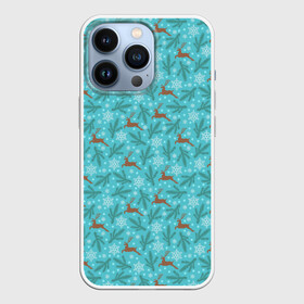 Чехол для iPhone 13 Pro с принтом Новогодние Олени в городе Новоалтайск,  |  | christmas | merry christmas | santa claus | дед мороз | ёлка | елочные шары | игрушки | новый год | подарки | с новым годом | санта клаус | снегурочка | украшения